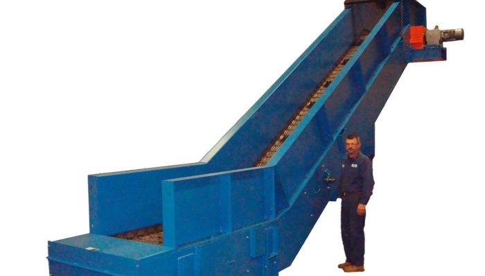 Hinged Steel Belt Conveyor 6" Pitch - Jorgensen