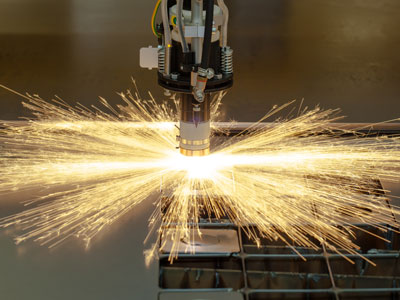 Conveyor for laser cutting from Jorgensen - Laserveyor