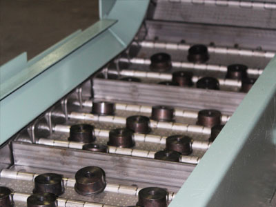 Conveyor for parts handling from Jorgensen