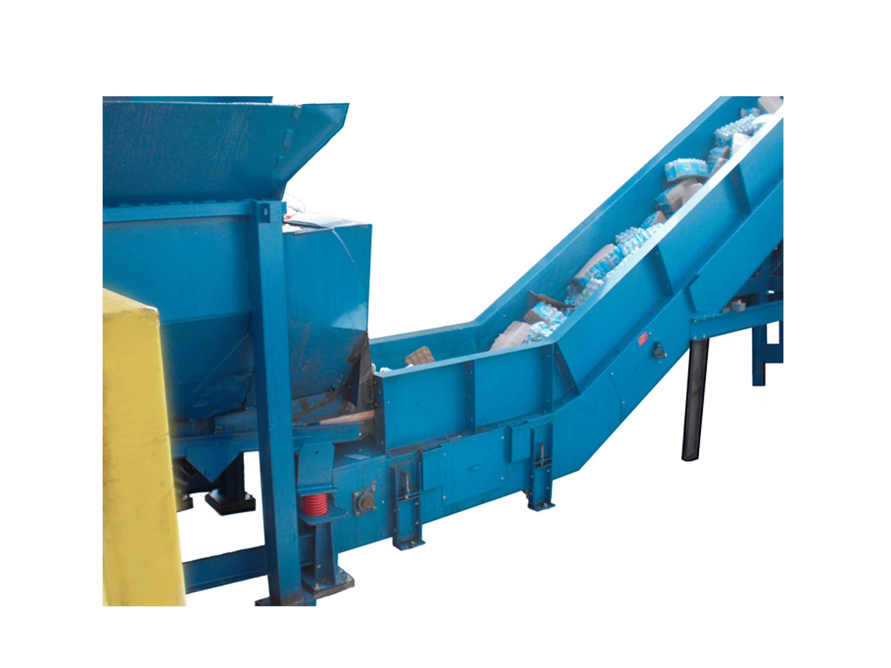 Large sorting conveyors for abrasive applications - Jorgensen