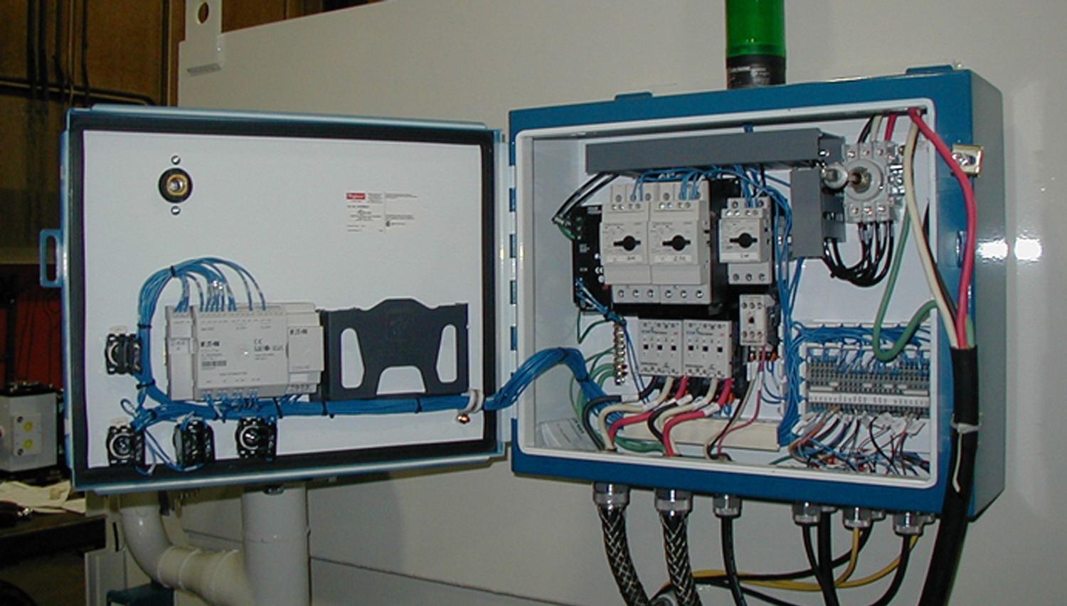 Control panel for Jorgensen Conveyor