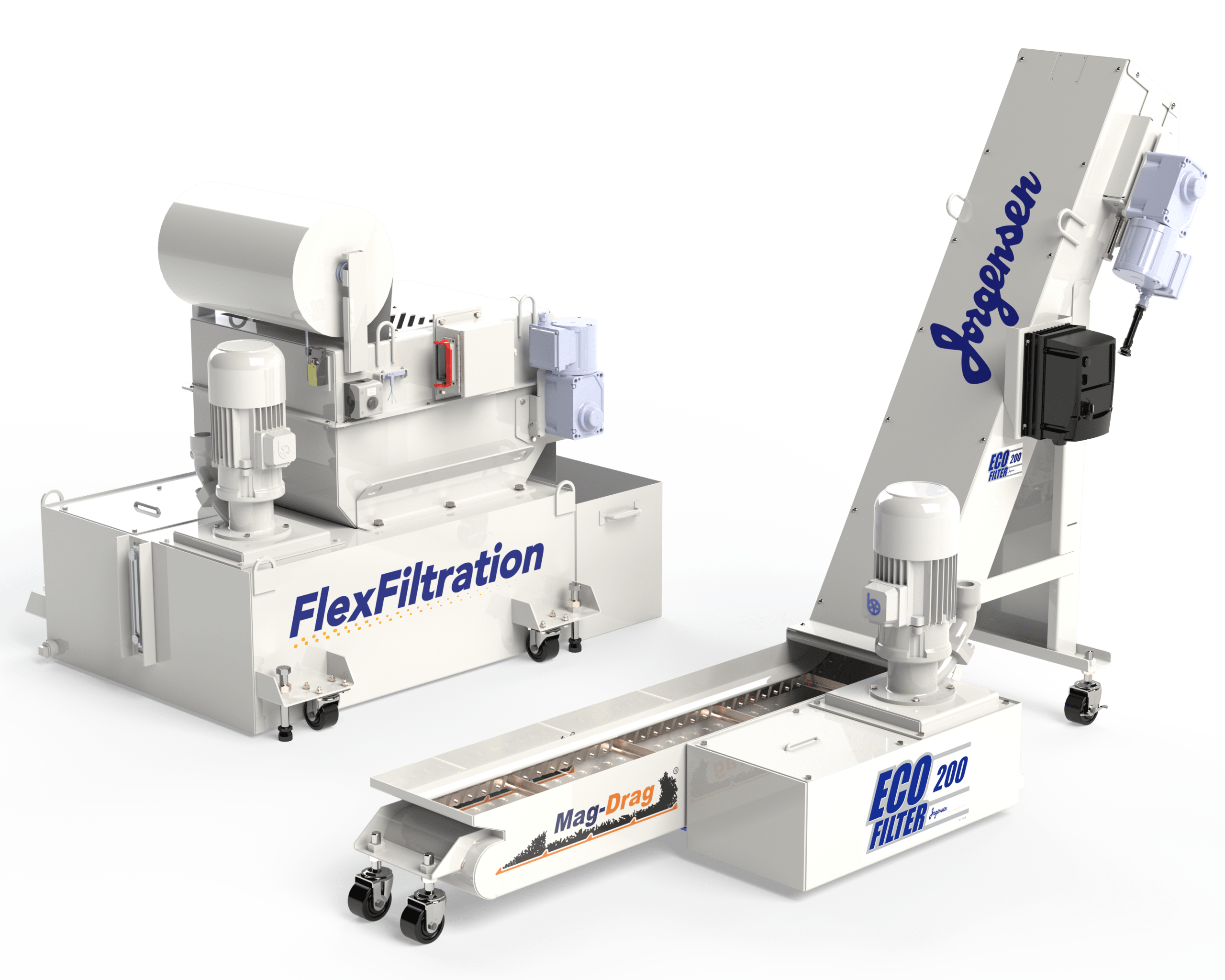 mag-drag ecofilter with gravity media filtration