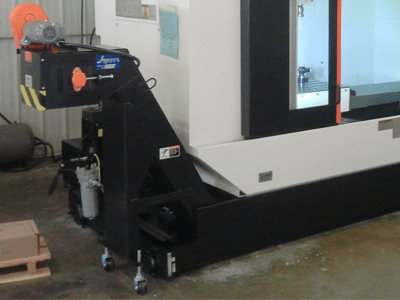 Conveyor with Machine