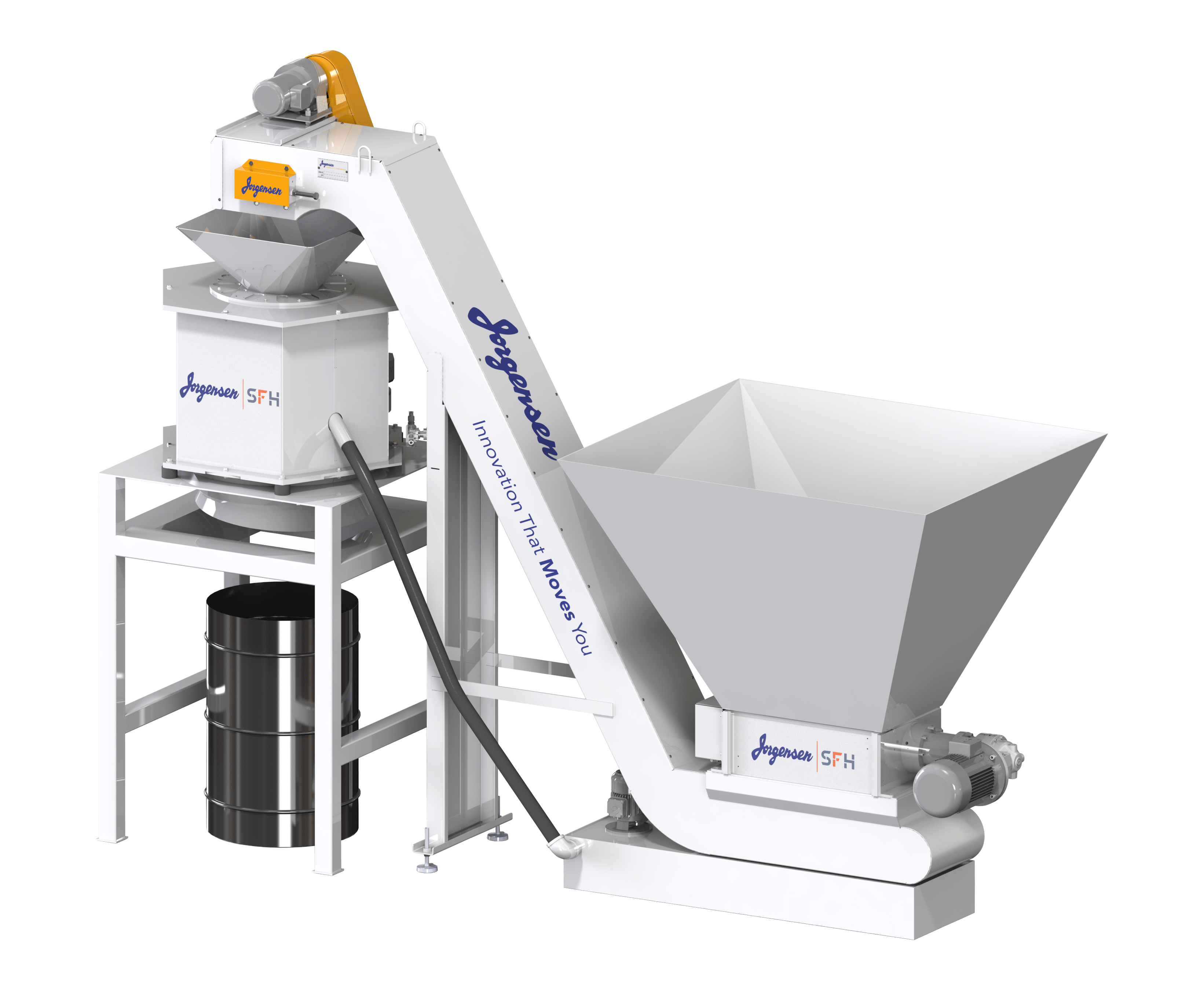 conveyor and centrifuge